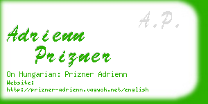 adrienn prizner business card